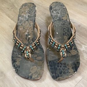 Cute Coconuts sandals. Size 8.5 or 9.